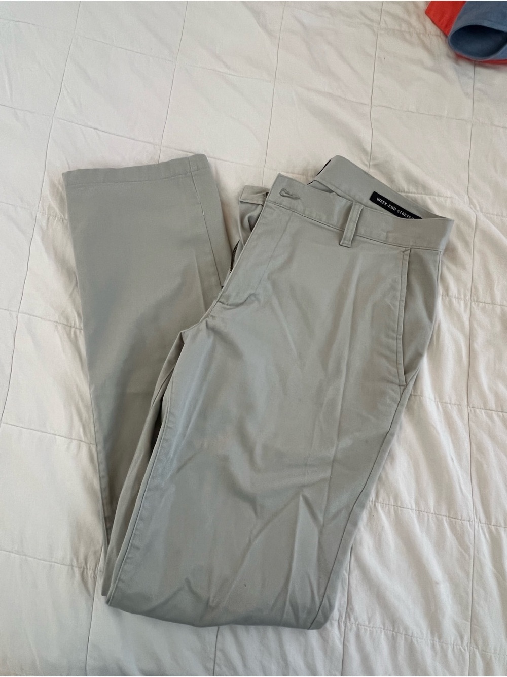 RVCA Men's Light Gray Chinos